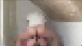 Sissy frocio inculata e sborrata