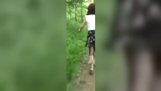 Scopata nella natura