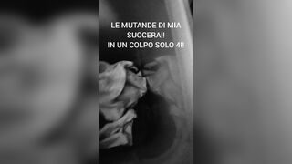 Le MUTANDE di mia SUOCERA