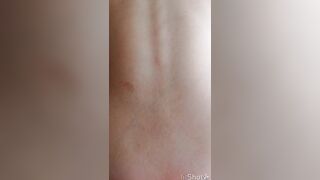 Una bella pecorina dopo la doccia