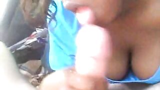 Pompini in auto da puttana nera