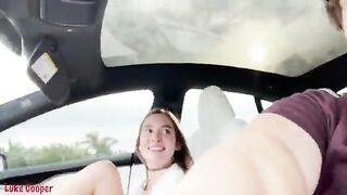 Puttanella teen scopa in auto