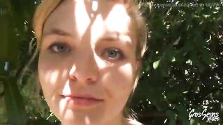 Sindy  bionda troietta 20enne inculata al parco