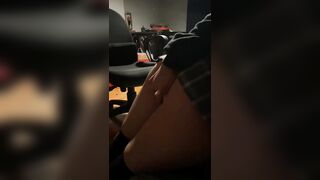 Sculaccia la troietta e la sditalina