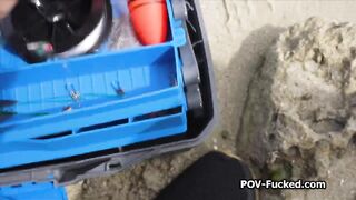 Una sconosciuta tettona nera si gode il mio cazzo