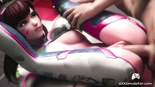 3D Porn Compilation - Intense Game SEX Scenes