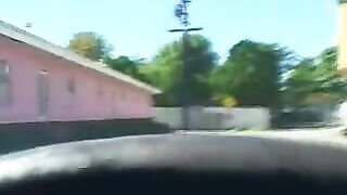 Puttana bionda scopa in strada