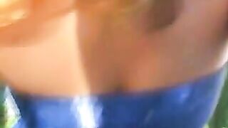 Puttana bionda scopa in strada