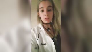 In diretta con Giorgia la zoccola