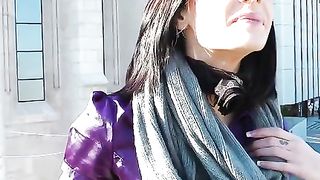 Sesso in pubblico con troietta ungherese