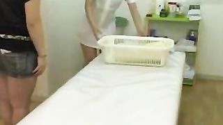 Anteprima del video: Video spycam in un centro massaggi