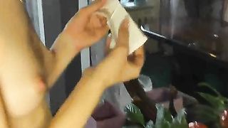 Teen russa amatoriale scopata in bocca