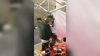 Pornostar in erba succhia il cazzo di Rocco