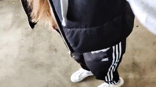 Culetto morbido di teen sportiva