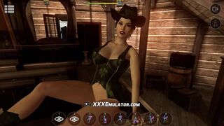 3D Cowboy Girl XXX Gameplay Animation
