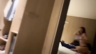 Le piace riprendersi mentre cavalca