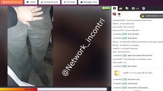 Sesso stream dall'auto con zoccola troia