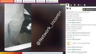 Sesso stream dall'auto con zoccola troia