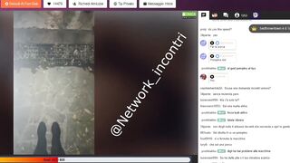 Sesso stream dall'auto con zoccola troia