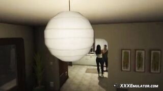 Sexy Aunt MILF 3D Handjob XXX Family Animation