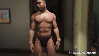 Sexy Aunt MILF 3D Handjob XXX Family Animation