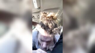 Troietta bionda succhia cazzone nero