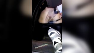 Sditalina in auto la passera della zoccola