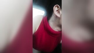 Troia siciliana succhia cazzo in auto