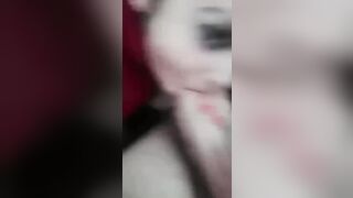 Troia siciliana succhia cazzo in auto