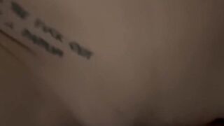 Italiana scopata e sborrata sul culo