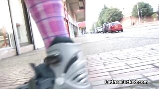 Pattinatrice latina scopata dal suo allenatore