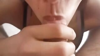 Spompina cazzo moscio