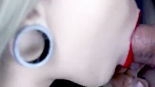 Artistico pompino salivoso