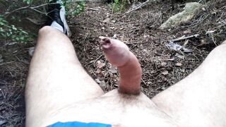 Anteprima del video: Il mio cazzone frustato con la pianta