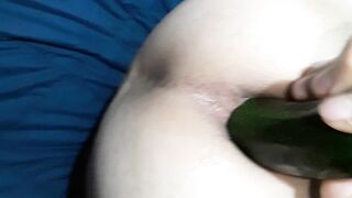 Una zucchina nel mio culo