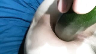 Una zucchina nel mio culo