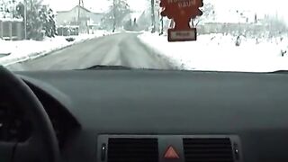 Pompino veloce in auto