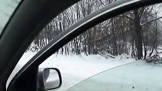 Pompino veloce in auto