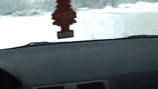 Pompino veloce in auto