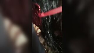 La mia sudicia zoccola bruna divora il mio cazzone