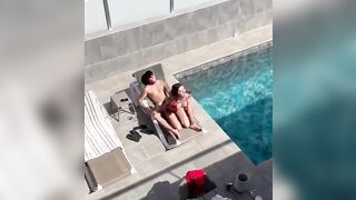 Coppia italiana scopa ripresa da un guardone