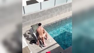 Coppia italiana scopa ripresa da un guardone