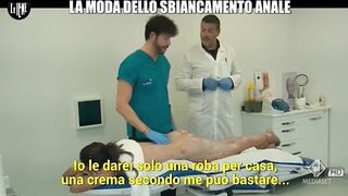 La moda dello sbiancamento anale