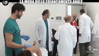 La moda dello sbiancamento anale