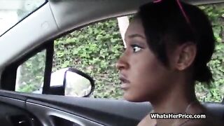 Giovane puttanella nera