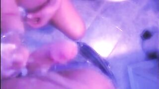 La puttanella bionda filmata ancora con il cliente