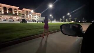 Puttanella trombata sulle scale