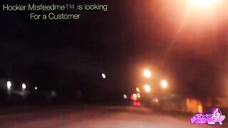 Bella puttanella nera batte in strada