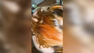 Grassa porca e molto devota al suo uomo