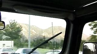 Autostoppista bella e puttanella